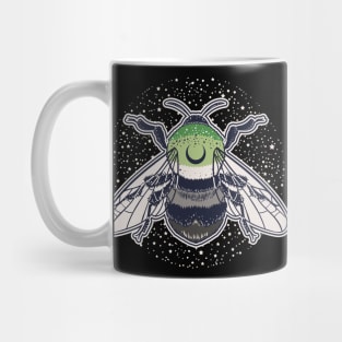 Aromantic Bee Proud LGBT Pride Flag Mug